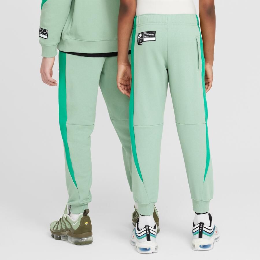 Nike Air fleecejoggingbroek voor kids Groen