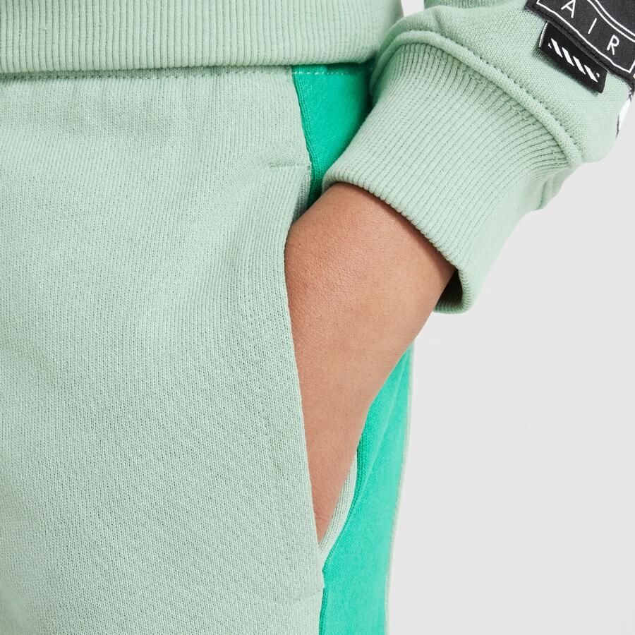 Nike Air fleecejoggingbroek voor kids Groen - Foto 3