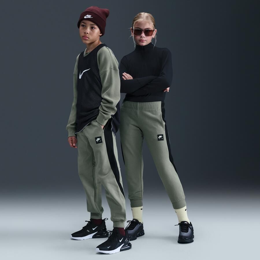 Nike Air fleecejoggingbroek voor kids Groen - Foto 4