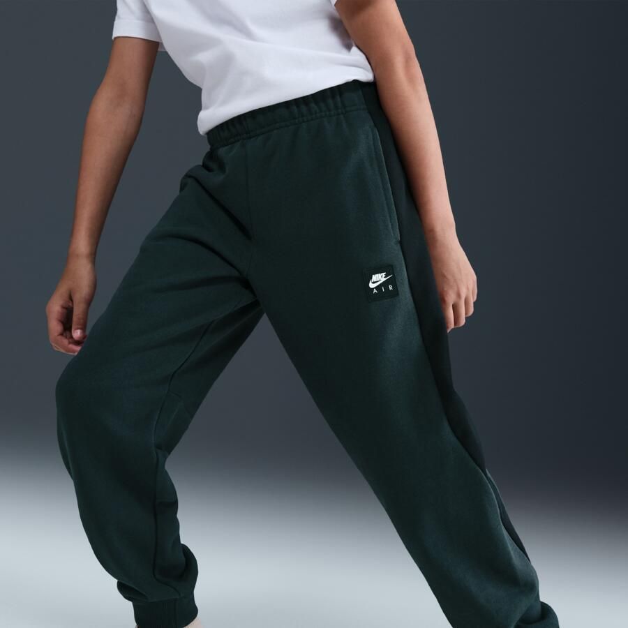 Nike Air fleecejoggingbroek voor kids Groen