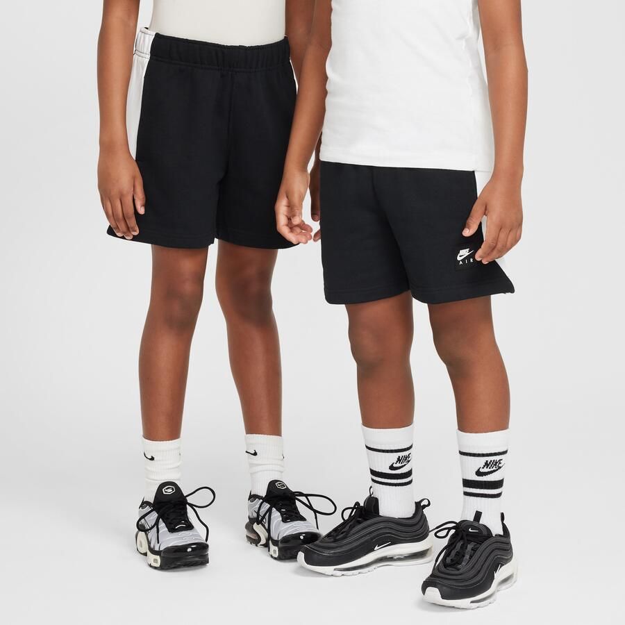 Nike Air fleeceshorts voor kids Zwart - Foto 4