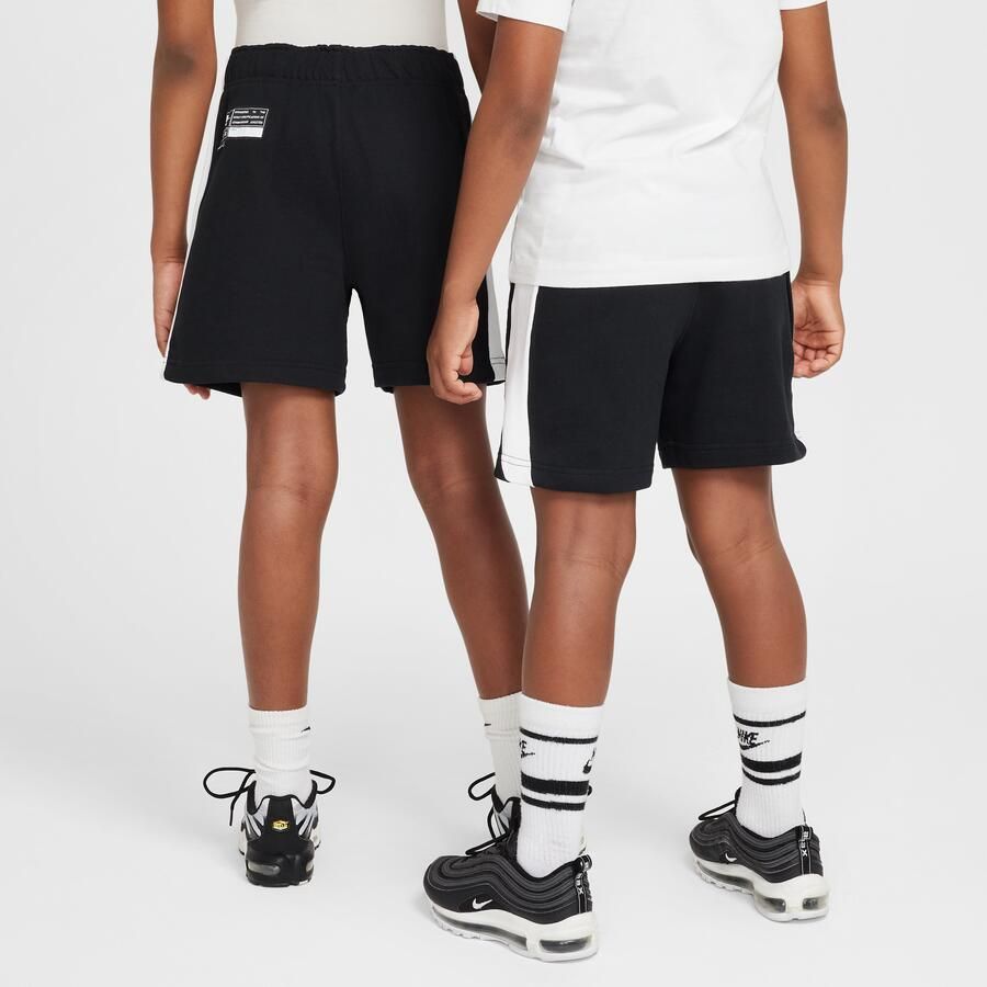 Nike Air fleeceshorts voor kids Zwart