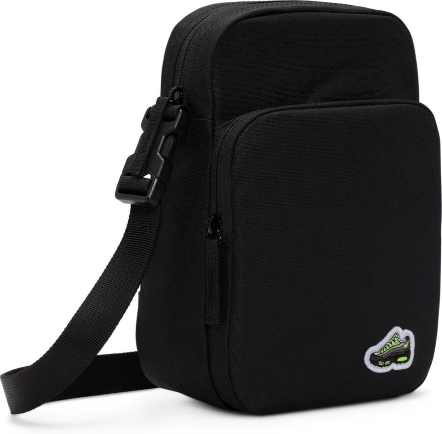 Nike Air Max 95 Heritage crossbodytas (4 liter) Zwart - Foto 4