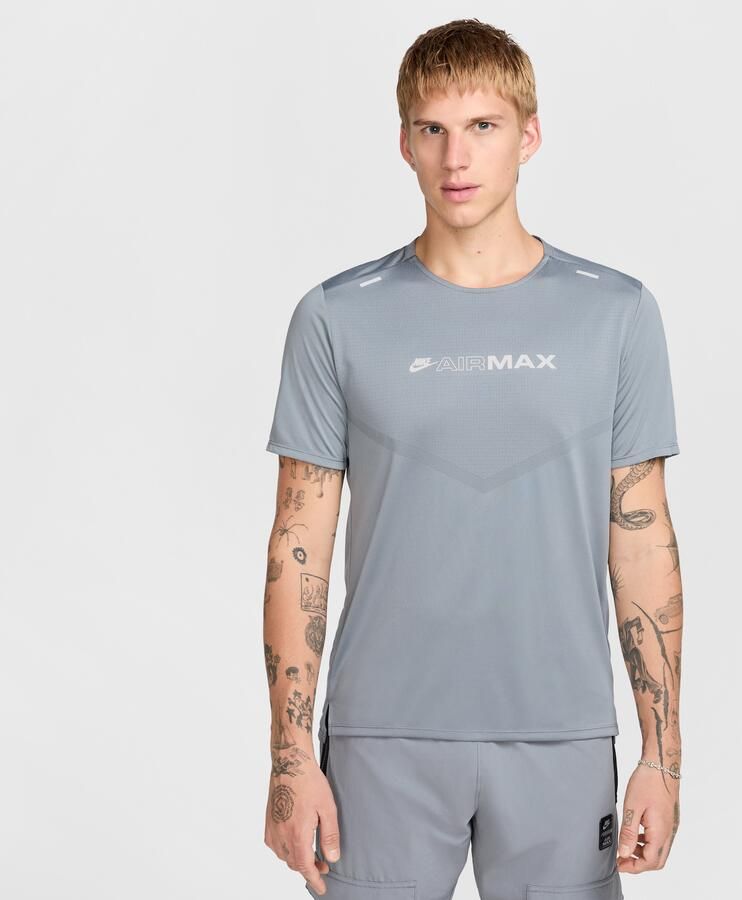 Nike Air Max Dri-FIT T-shirt voor heren Grijs - Foto 4