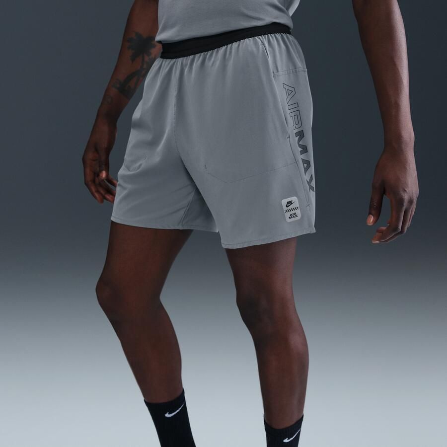 Nike Air Max geweven herenshorts Grijs