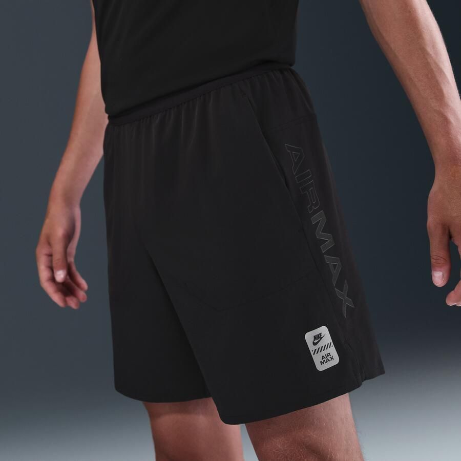 Nike Air Max geweven herenshorts Zwart