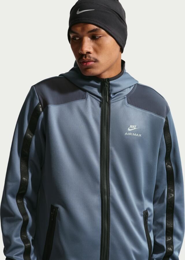 Nike Air Max Hoodie met rits voor heren Blauw - Foto 4