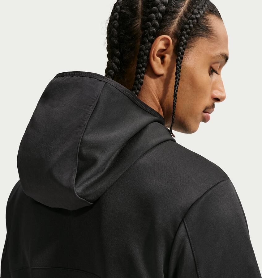 Nike Air Max Hoodie met rits voor heren Zwart - Foto 3