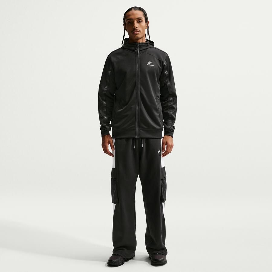 Nike Air Max Hoodie met rits voor heren Zwart