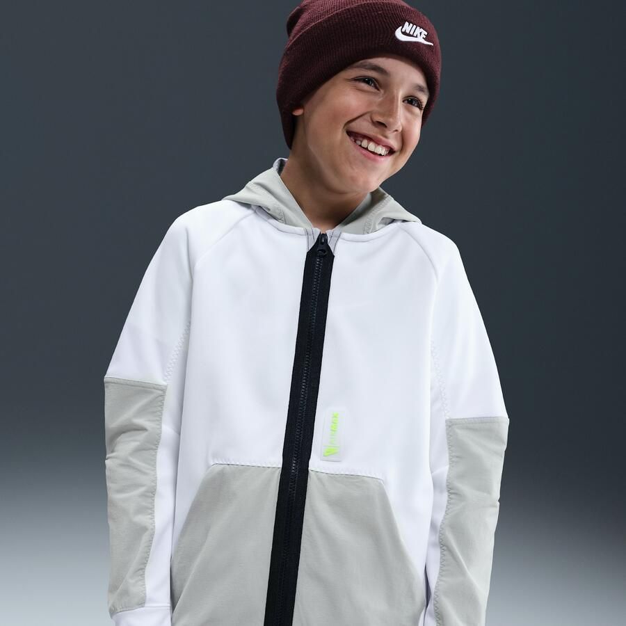 Nike Air Max Hoodie met rits voor jongens Wit - Foto 4