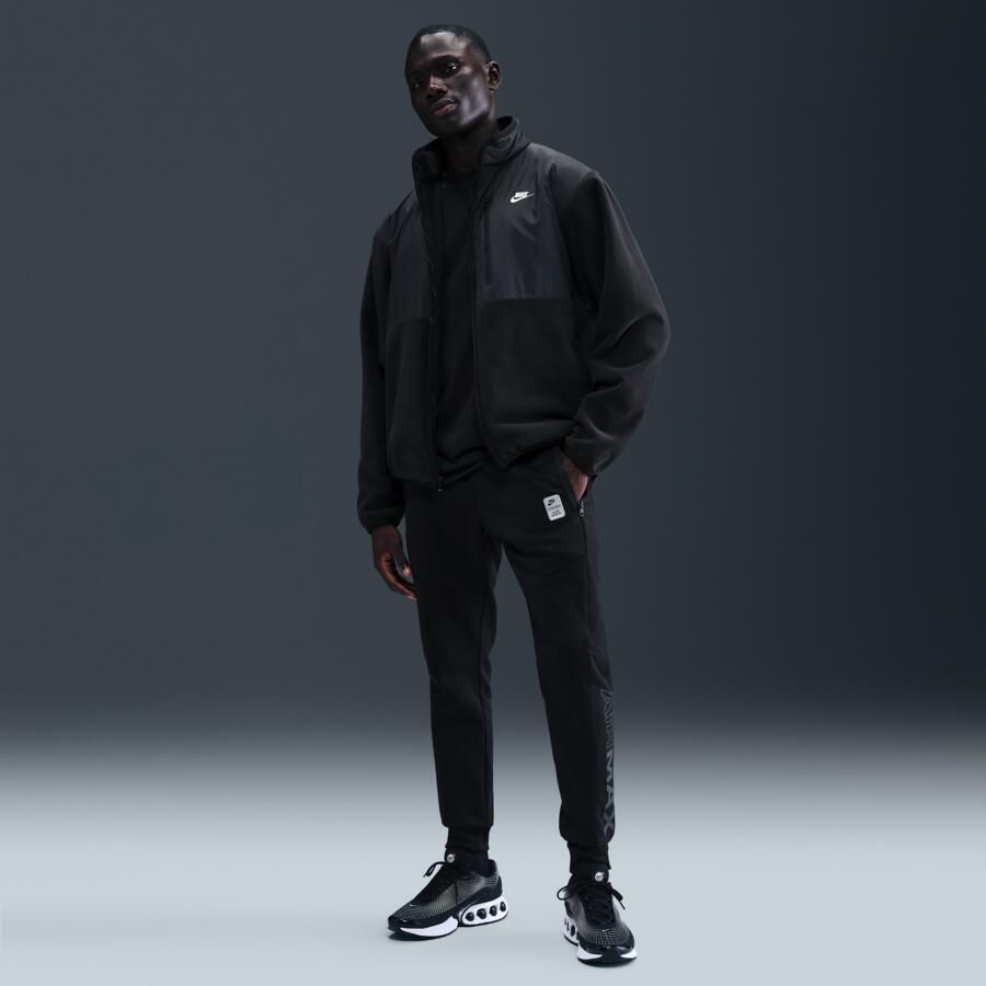 Nike Air Max poly-knit joggingbroek voor heren Zwart - Foto 4