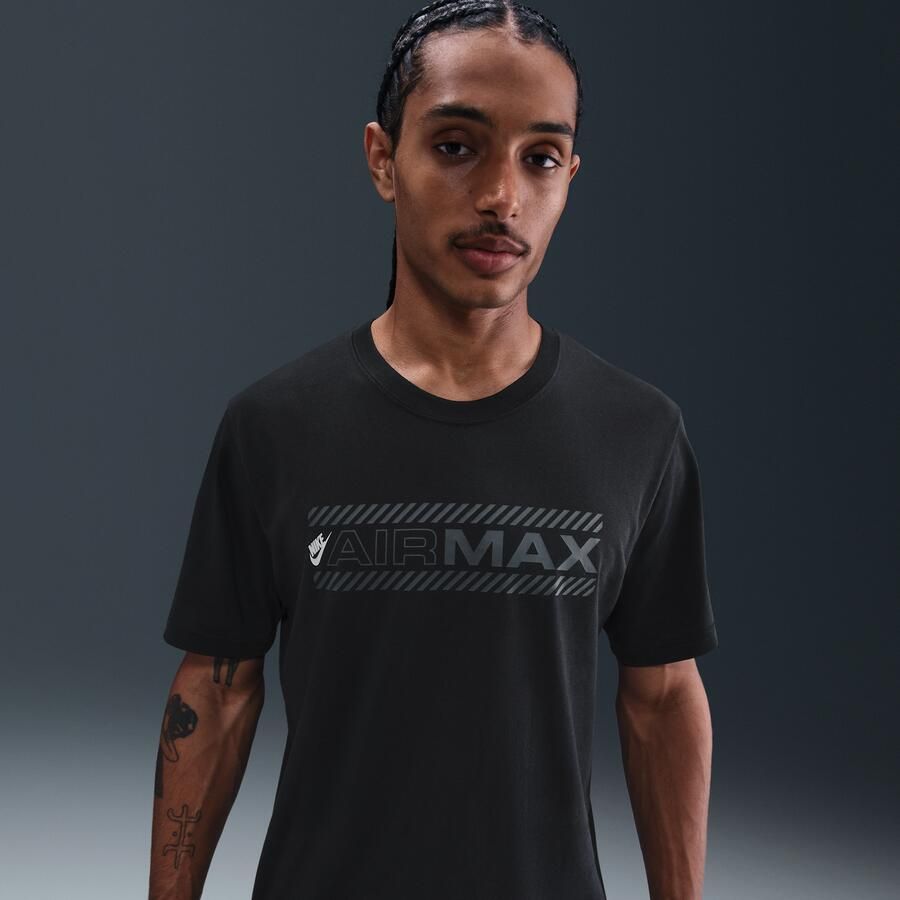 Nike Air Max T-shirt voor heren Zwart - Foto 4