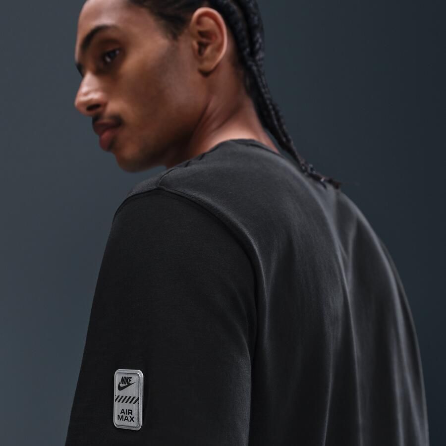 Nike Air Max T-shirt voor heren Zwart