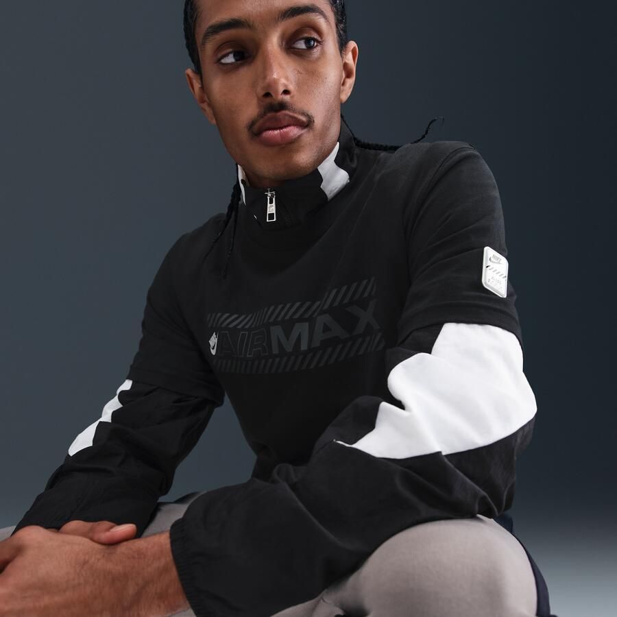 Nike Air Max T-shirt voor heren Zwart - Foto 2