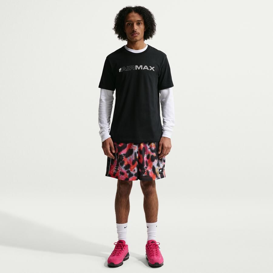 Nike Air Max T-shirt voor heren Zwart - Foto 3