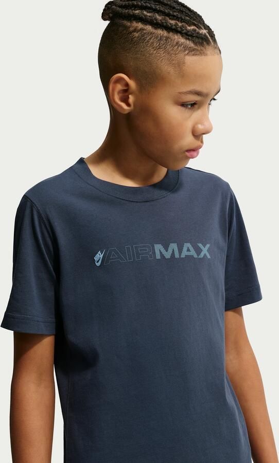 Nike Air Max T-shirt voor kids Blauw - Foto 4