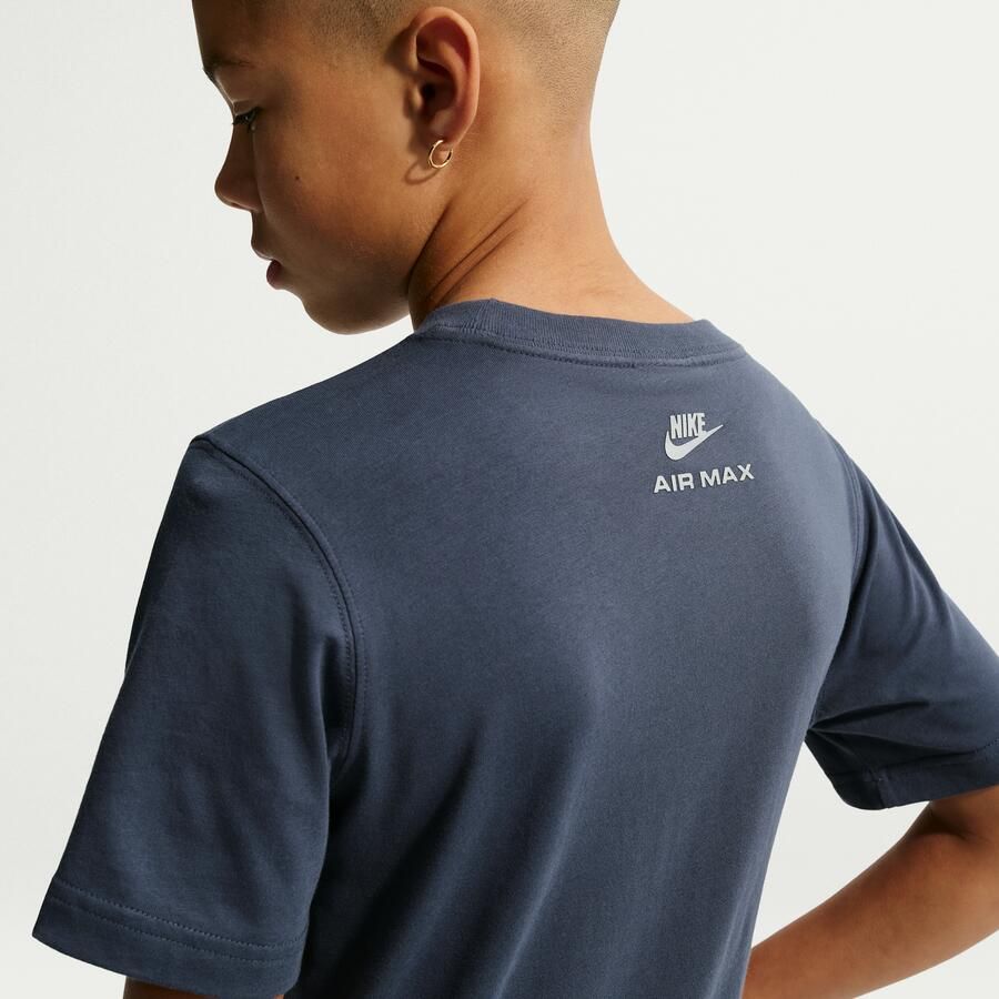 Nike Air Max T-shirt voor kids Blauw
