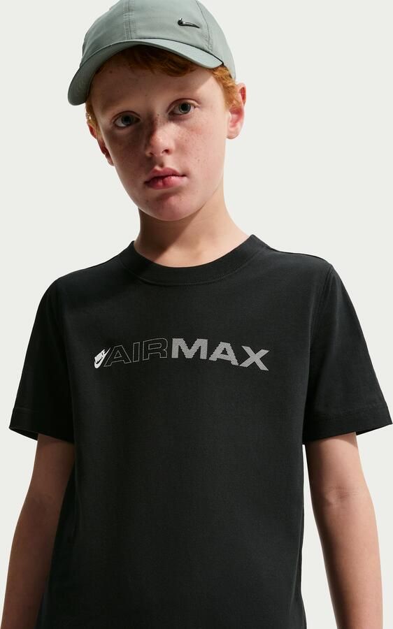 Nike Air Max T-shirt voor kids Zwart - Foto 4