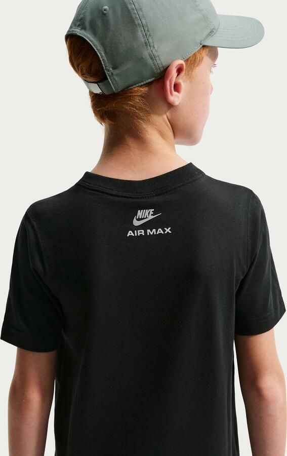 Nike Air Max T-shirt voor kids Zwart - Foto 3