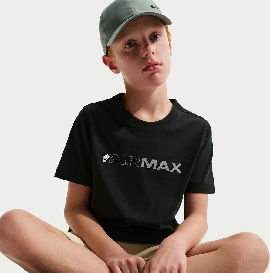 Nike Air Max T-shirt voor kids Zwart - Foto 2