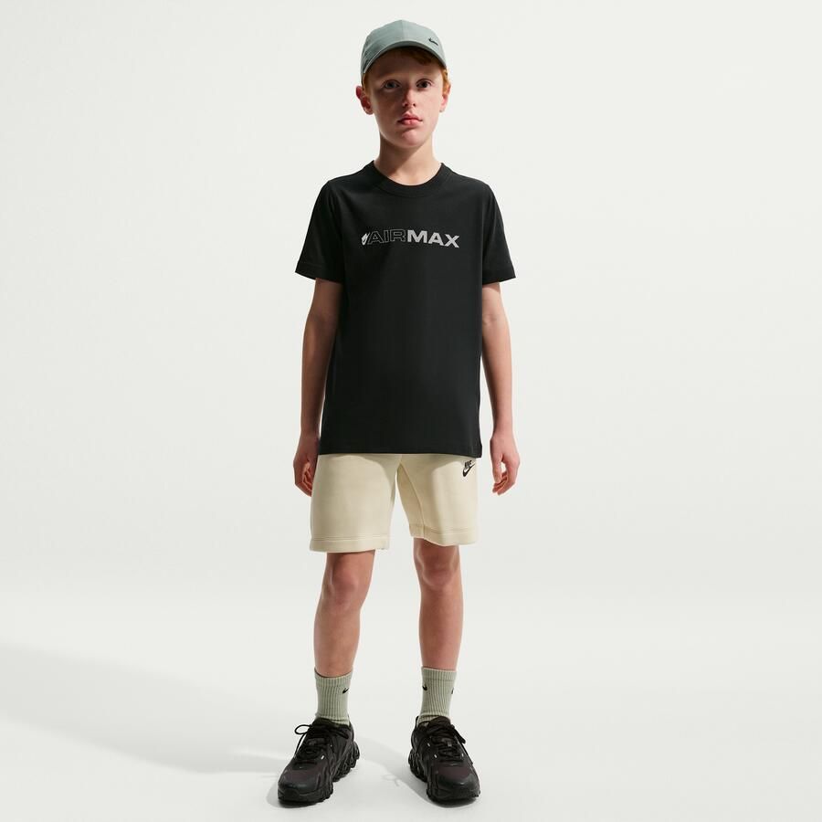 Nike Air Max T-shirt voor kids Zwart