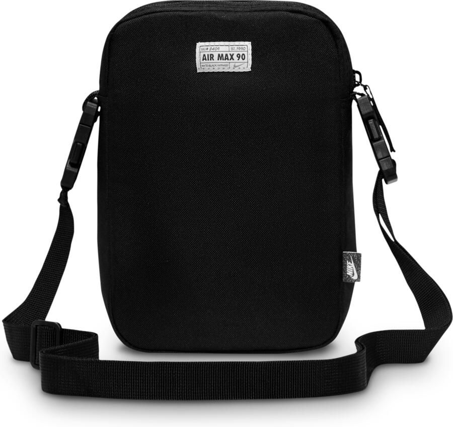 Nike Air Max 90 Heritage crossbodytas (4 liter) Zwart - Foto 3