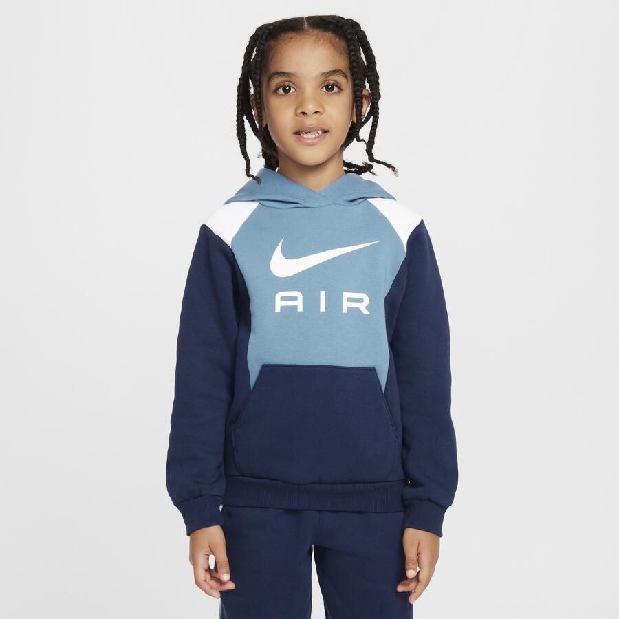 Nike Air set met fleecetrui en broek voor kleuters Blauw