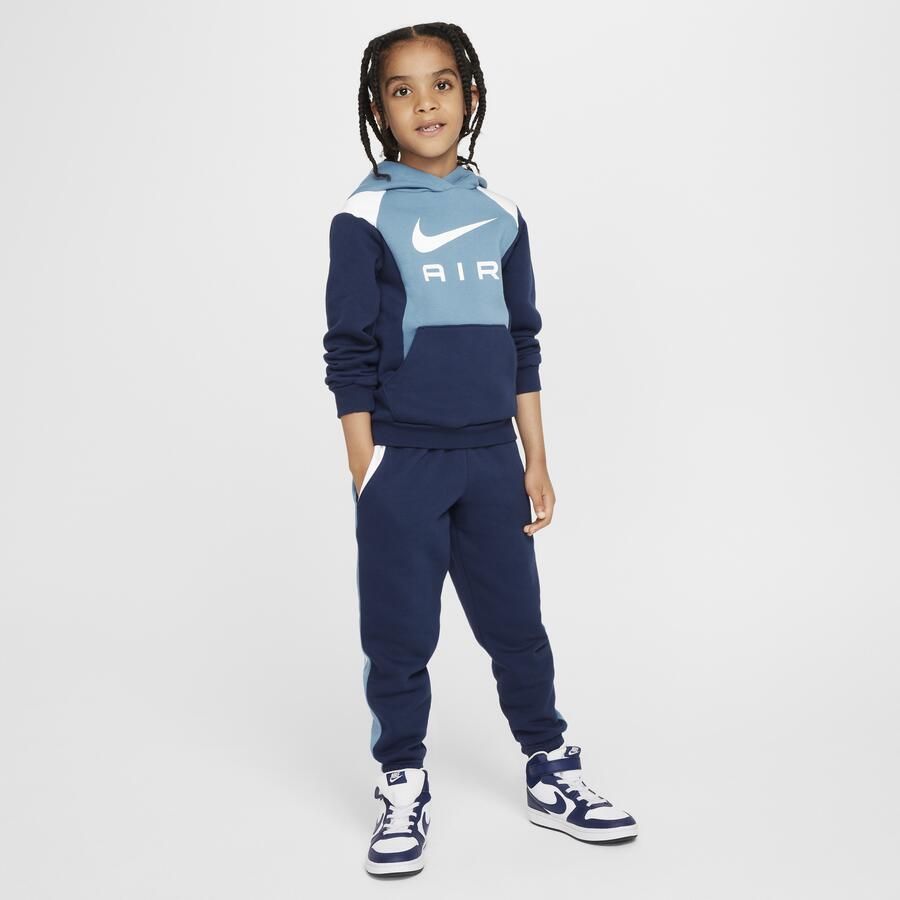 Nike Air set met fleecetrui en broek voor kleuters Blauw - Foto 3