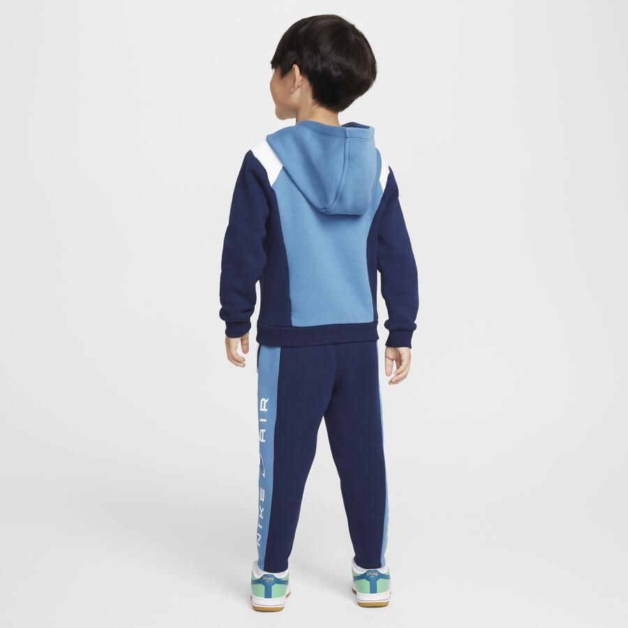 Nike Air set met fleecetrui en broek voor peuters Blauw - Foto 4
