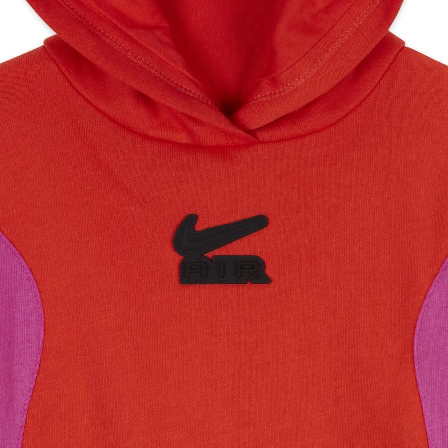 Nike Air Set met tui en legging van sweatstof voor baby's (12-24 maanden) Rood - Foto 2