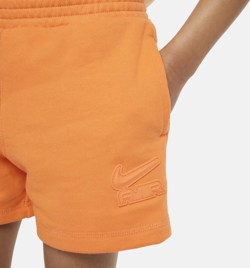 Nike Air Shorts Set kleuterset Oranje