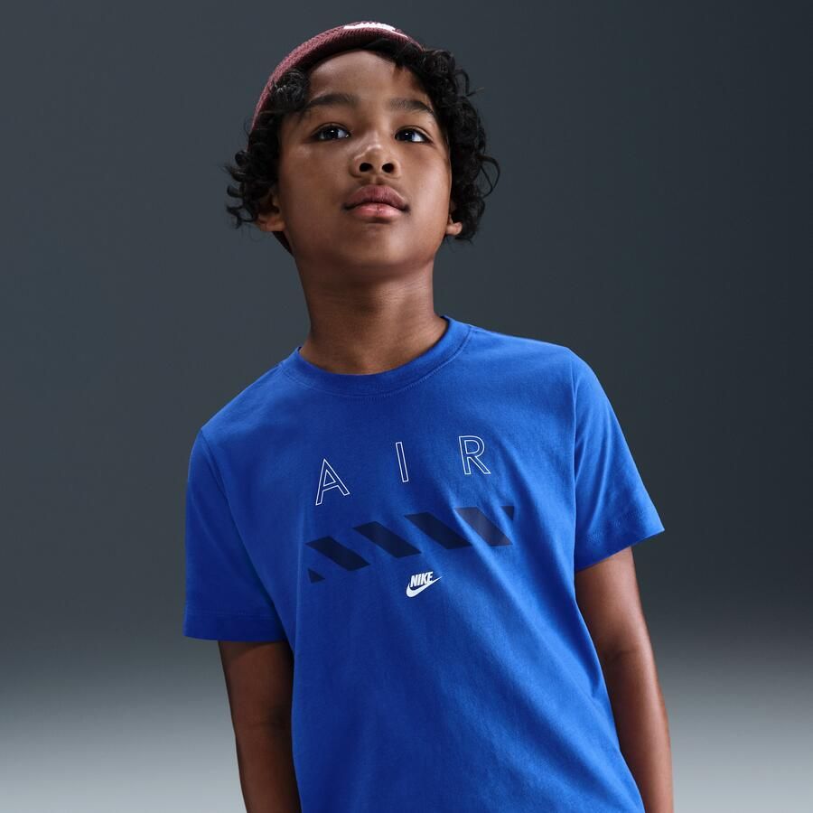 Nike Air T-shirt voor kids Blauw - Foto 4
