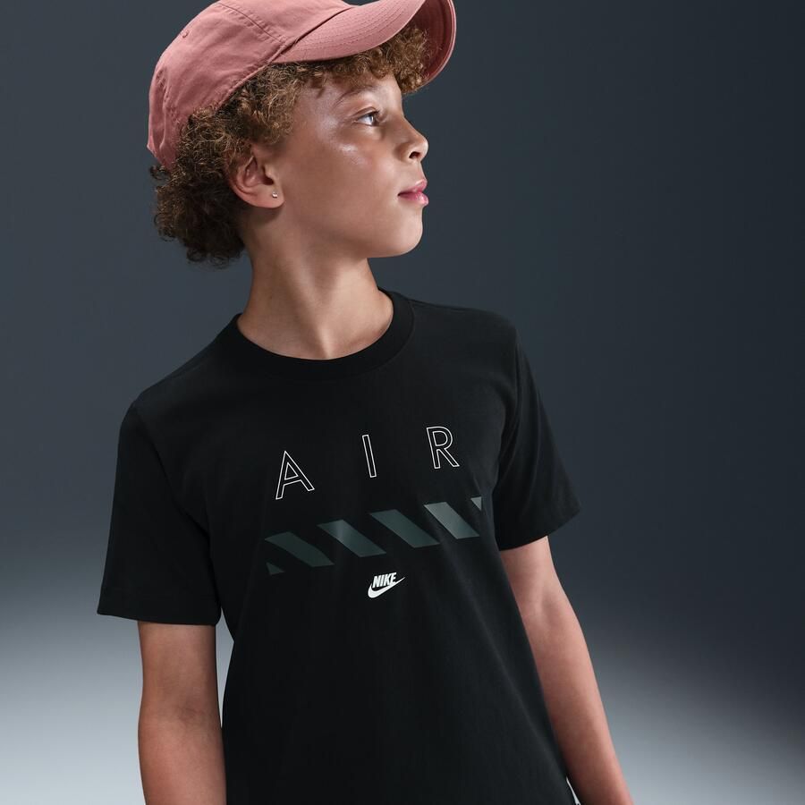 Nike Air T-shirt voor kids Zwart - Foto 4