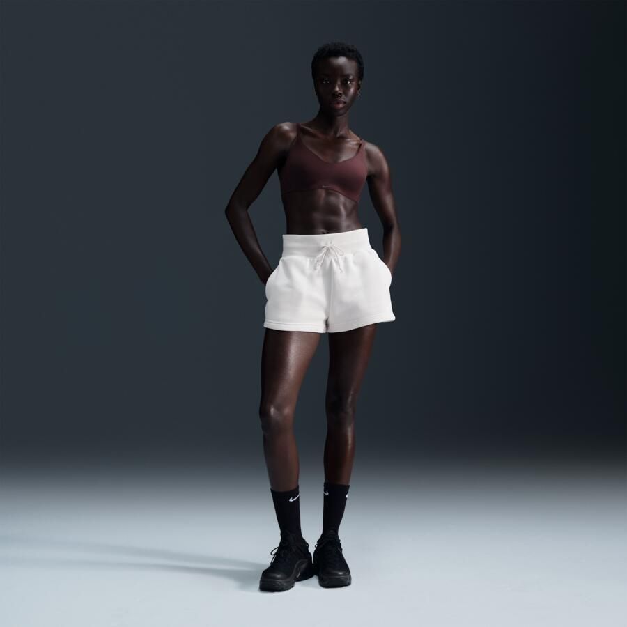 Nike Alate Minimalist aanpasbare padded sport-bh met lichte ondersteuning Bruin - Foto 5