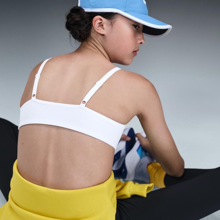 Nike Alate sport-bh voor meisjes Wit