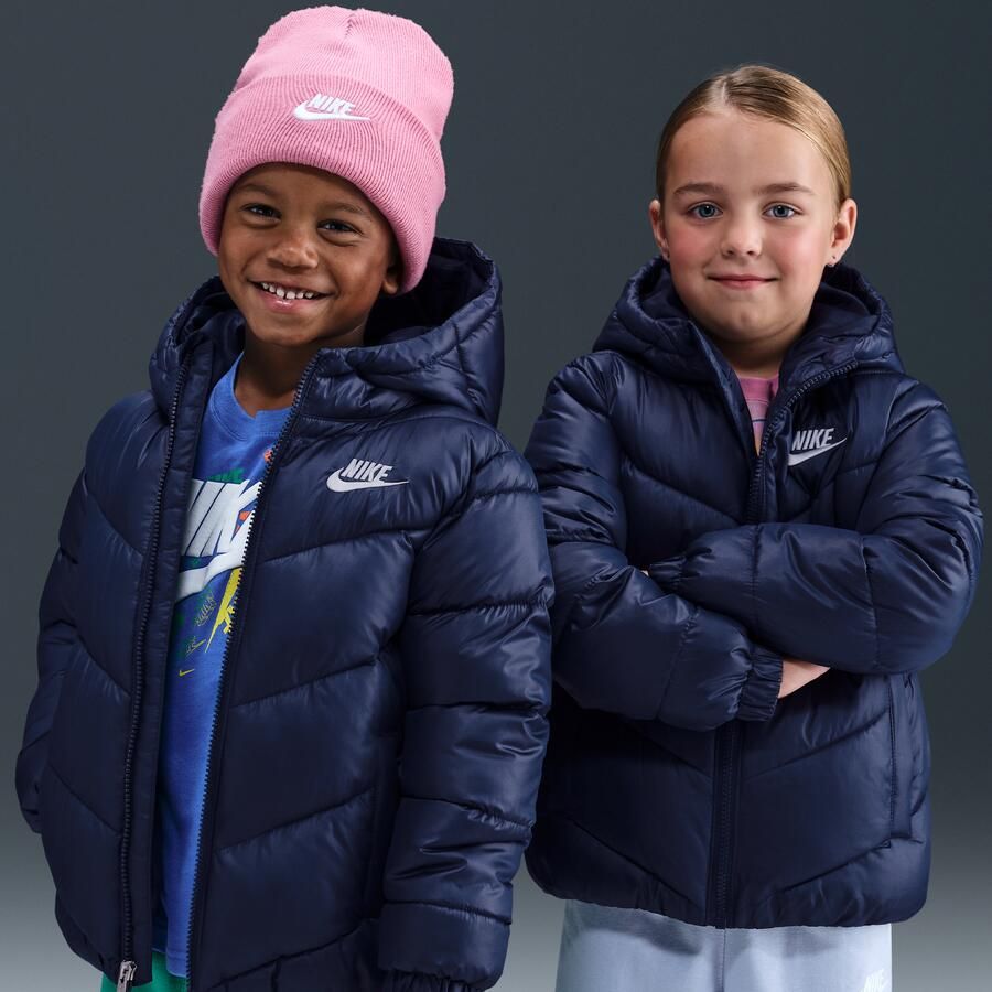 Nike 'All Day Play' gewatteerd jack voor kleuters Blauw - Foto 4