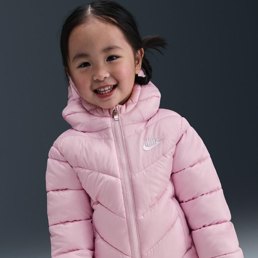 Nike 'All Day Play' gewatteerd peuterjack Roze - Foto 4