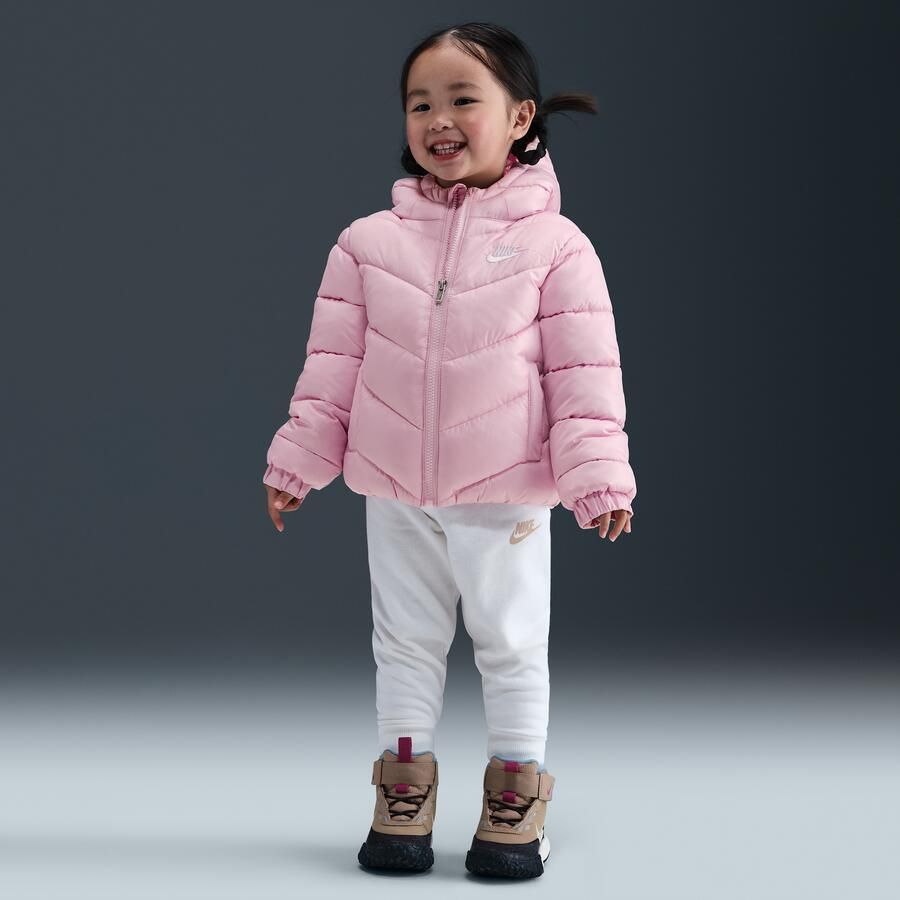 Nike 'All Day Play' gewatteerd peuterjack Roze - Foto 3