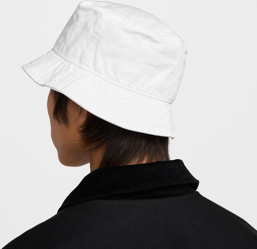 Nike Apex Futura gewassen vissershoedje Wit - Foto 3