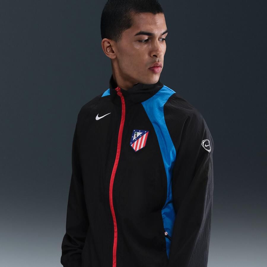 Nike Atlético de Madrid Total 90 voetbaltrainingsjack voor heren Zwart - Foto 4