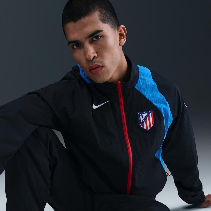Nike Atlético de Madrid Total 90 voetbaltrainingsjack voor heren Zwart - Foto 2