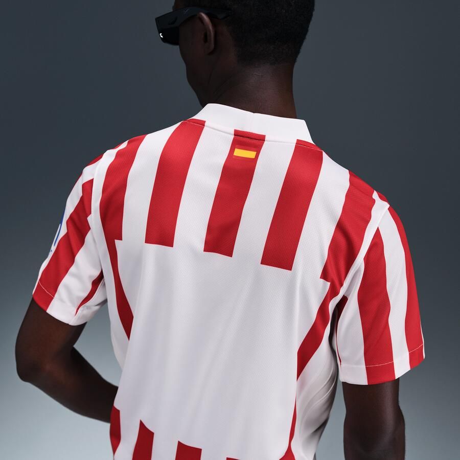 Nike Atlético Madrid 2025 26 Stadium Thuis Dri-FIT replicavoetbalshirt voor heren Rood