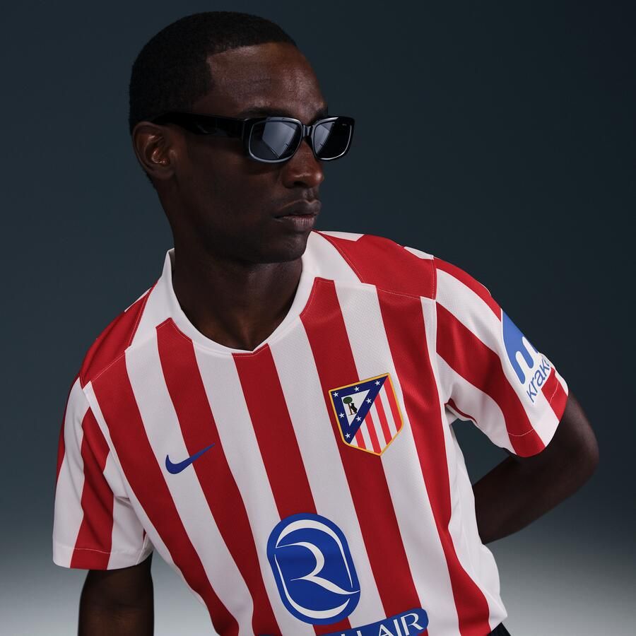 Nike Atlético Madrid 2025 26 Stadium Thuis Dri-FIT replicavoetbalshirt voor heren Rood - Foto 2