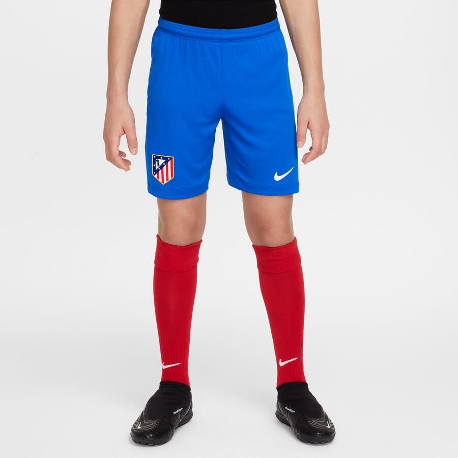 Nike Atlético Madrid 2025 26 Stadium Thuis Dri-FIT replicavoetbalshorts voor kids Blauw - Foto 4