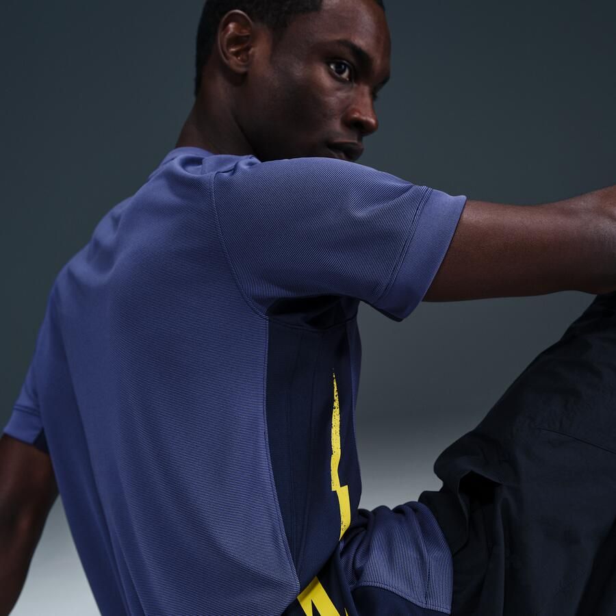 Nike Atlético Madrid 2025 26 Stadium Uit Dri-FIT replicavoetbalshirt voor heren Blauw