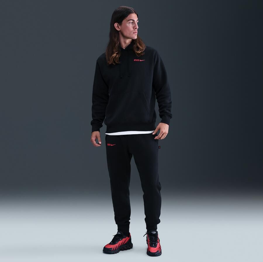 Nike Atlético Madrid Club voetbalhoodie van fleece voor heren Zwart - Foto 3