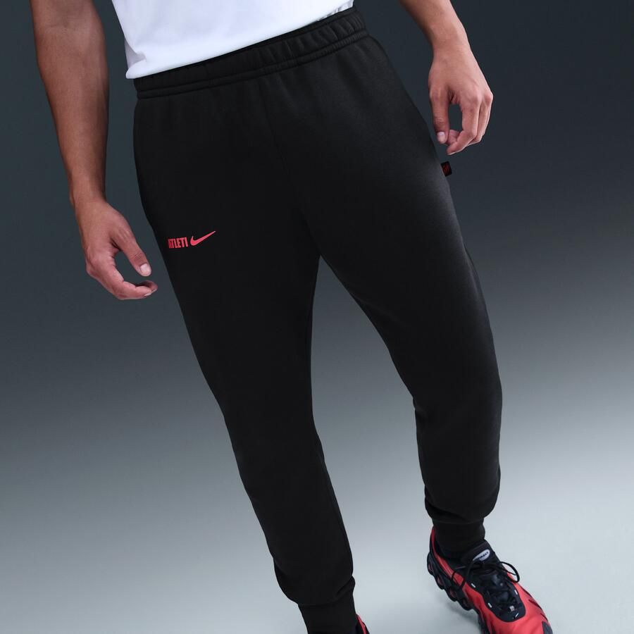Nike Atlético Madrid Club voetbaljoggingbroek van fleece voor heren Zwart