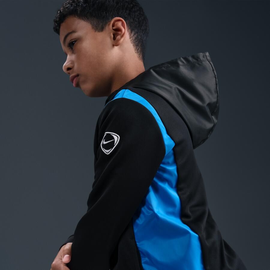 Nike Atlético Madrid Derde Total 90 geweven voetbaltrainingspak voor kids Zwart - Foto 2