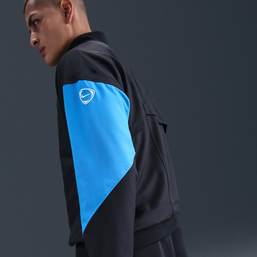 Nike Atlético Madrid Strike Derde Total 90 Anthem voetbaltrainingsjack met Dri-FIT voor heren Zwart