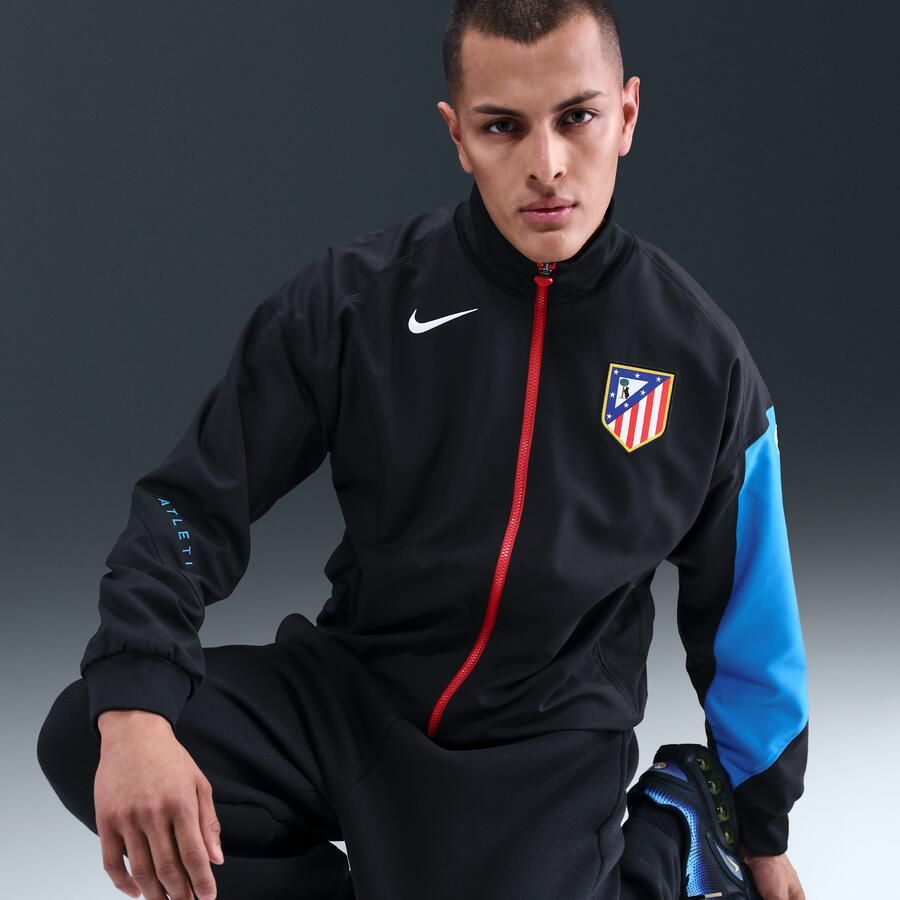 Nike Atlético Madrid Strike Derde Total 90 Anthem voetbaltrainingsjack met Dri-FIT voor heren Zwart - Foto 2
